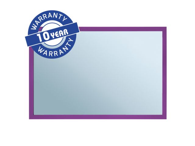 MERIDA STELLA VIOLET LINE mirror in a violet metal frame 40 x 60 cm, violet